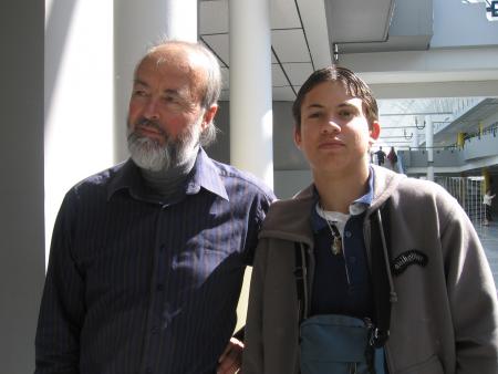 mon prof de francais et moi